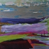 Bezludzie olej/płótno 100x100cm