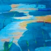 Dopływ olej /płótno 100x100cm