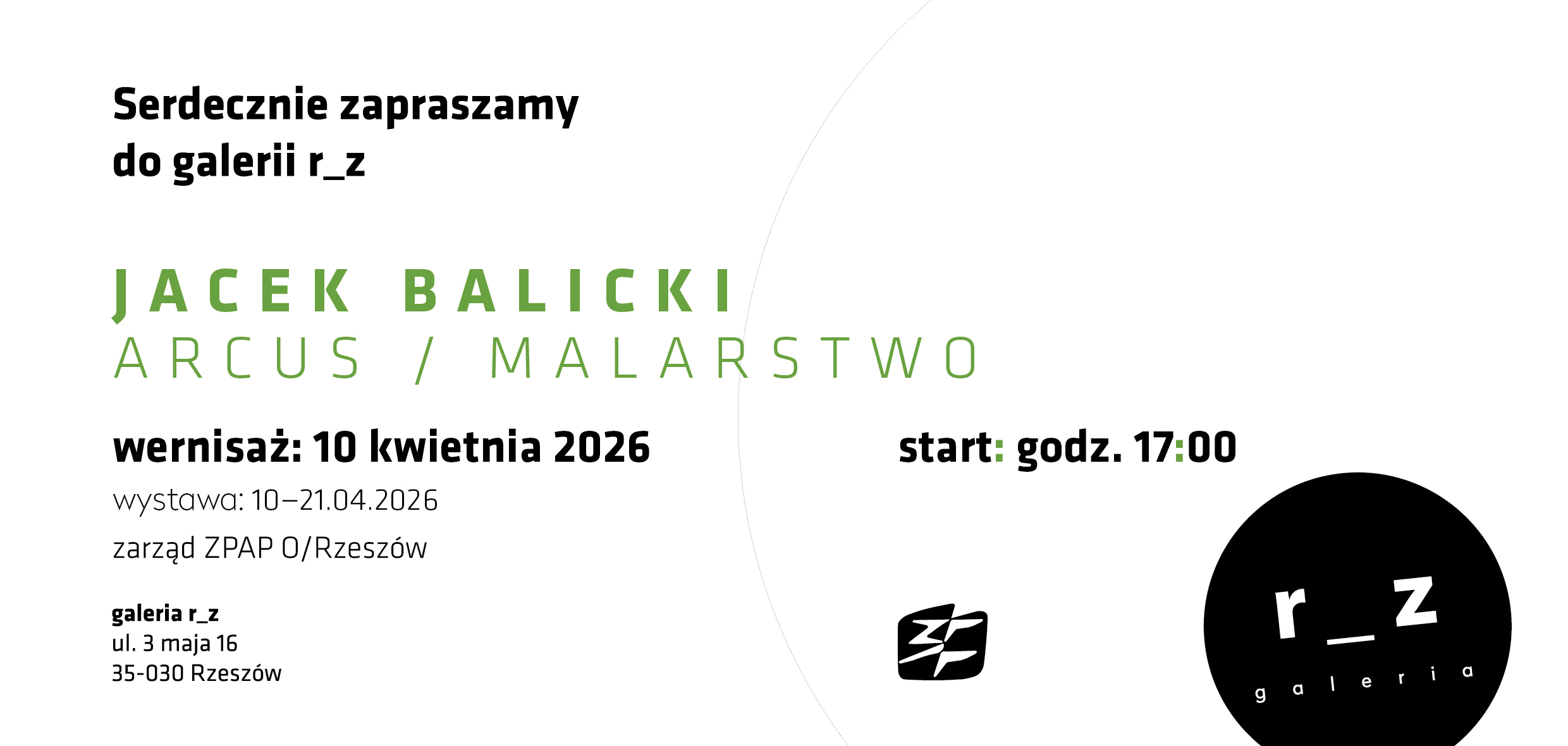 Wystawa Jacka Balickiego ARCUS